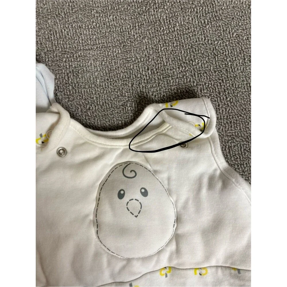 Nested Bean Zen Sack Sleep Sack Bundle 0-15 Months Two Way Zipper Cuddle Pack